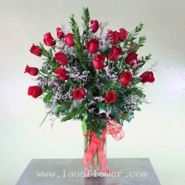 25 Red Roses